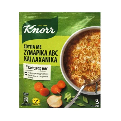 soup KNORR pasta ABC and vegetables 82g