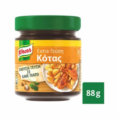 Knorr Chicken Flavour 88g Ζωμός Extra Γεύση Κότας 88g
