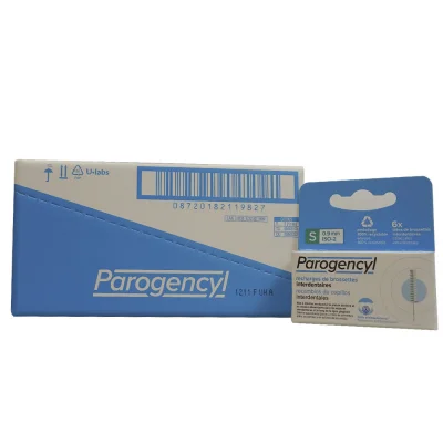 Parogencyl Interdental brush replacement 6 u. S - 0.9 mm.