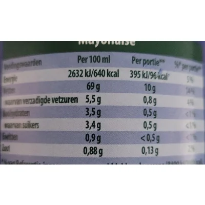Calvé Mayonnaise Regular Jar 450ml