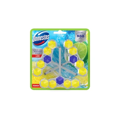 Domestos Toilet Holder Lime Power 5 3x50g