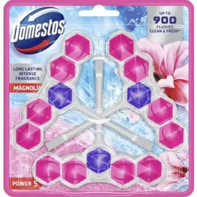 Domestos TOILET HOLDER 3x50G MAGNOLIA POWER 5