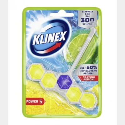KLINEX WC BLOCK ΠΡΑΣΙΝΟ ΛΕΜΟΝΙ 50gr