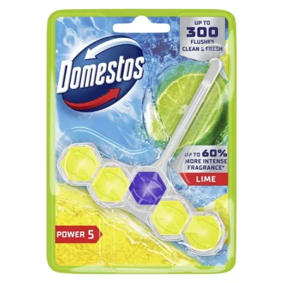 Domestos Toilet Holder Power5 Lime 50g