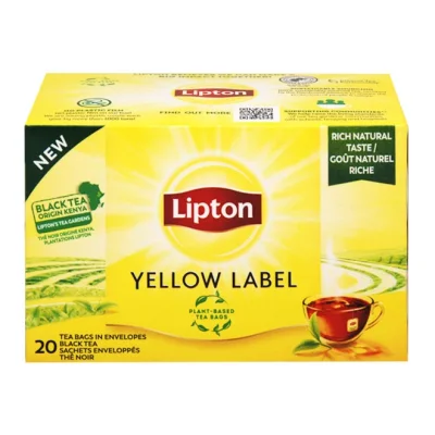 tea LIPTON yellow label (20pcs) 30g