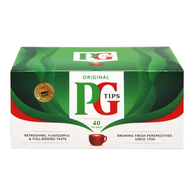 tea PG Tips ORIGINAL teabags pyramid (40pcs) 116g