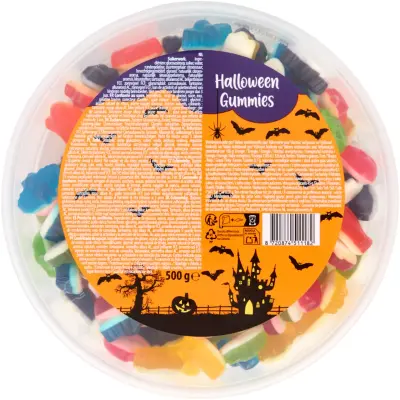 Halloween gummies, 12x500 gram