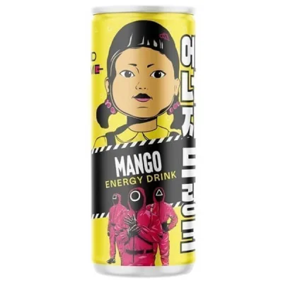 SQUID GAME ENERGY DRINK 250ml MANGO