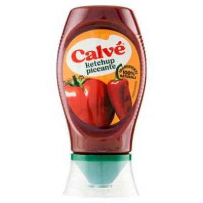 Calvé Ketchup Piccante Top Down Ml.250