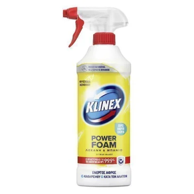 KLINEX SPRAY POWER FOAM 435ml CITRUS BATI