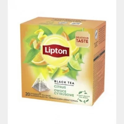 LIPTON ΑΦΕΨΗΜΑ ΠΥΡΑΜΙΔΑ BLACK TEA CITRUS (1.8gr)