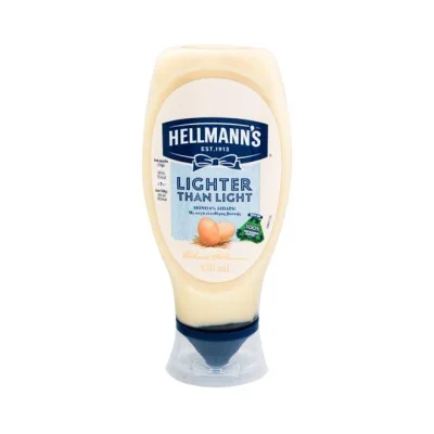 mayonnaise HELLMANNS lighter that light 6% fat 451g