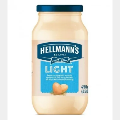 HELLMANS MAYONNAISE LIGHT 450ml