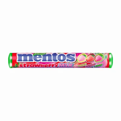 Mentos strawberry mix 16x20rl