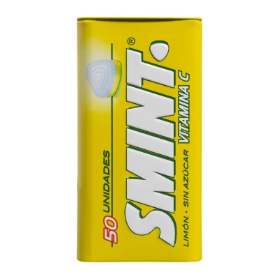 Smint Tin Lemon Vit C 12x12