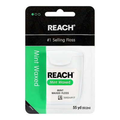 REACH DENTAL FLOSS WAXED 50m DENTOTAPE