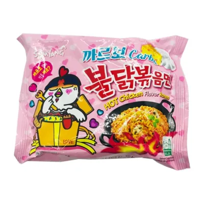 Samyang Noodles hot chicken Carbonara Flavour 130g