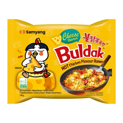Samyang Noodles hot chicken Cheese Flavour 140g