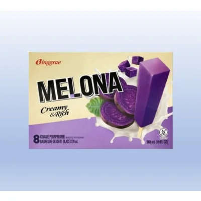 Melona Ice Bar Taro 70mL
