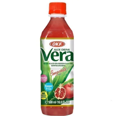 ALOE VERA SUGAR FREE PET 500ml POMEGRANATE