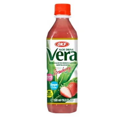 ALOE VERA SUGRA FREE PET 500ml STRAWBERRY