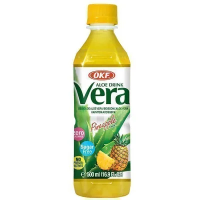 ALOE VERA SUGAR FREE PET 500ml PINEAPPLE
