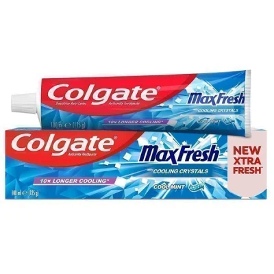 COLGATE MAX FRESH 100ml COOLING CRYSTALS COOL MINT TOOTHPASTE