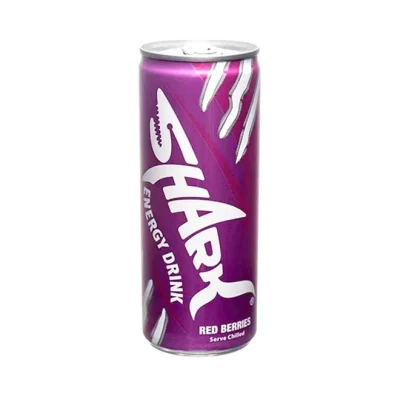 SHARK energy drink 250ml - red berries