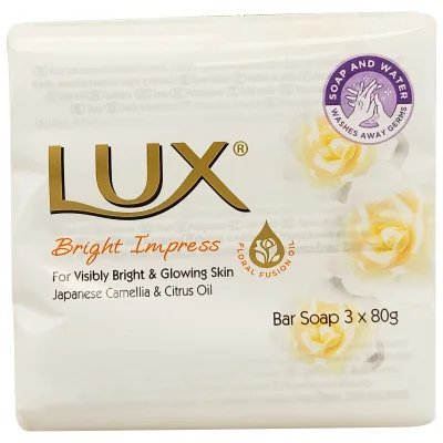 Lux bar soap 3X80 gr. Japanese camellia.