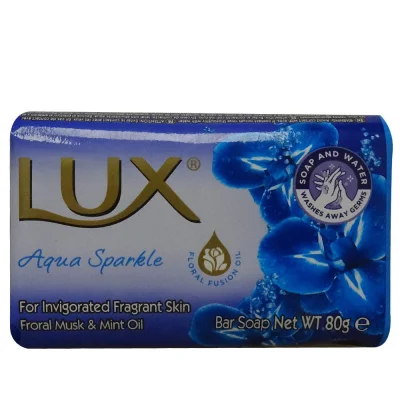 Lux bar soap 80 gr. Aqua Sparkle.