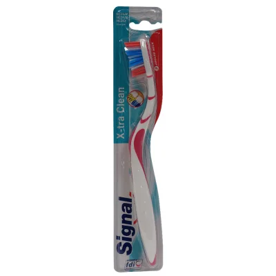 Signal toothbrush 1 u. X-tra clean medium.
