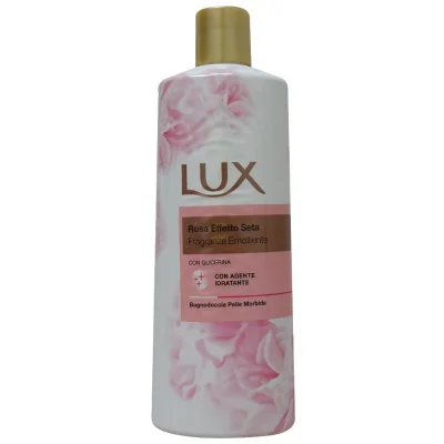 Lux bath gel 500 ml. Silk effect Rose.