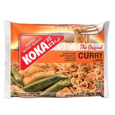 noodles KOKA oriental instant curry flavour 85g