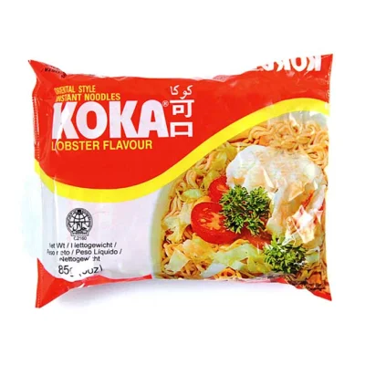 noodles KOKA oriental instant lobster flavour 85g