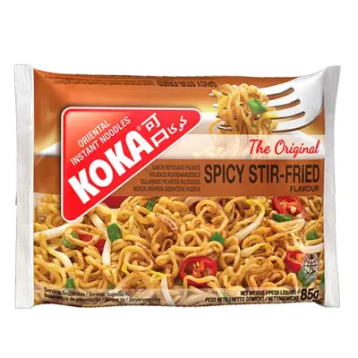noodles KOKA oriental instant spicy stir - fried flavour 85g