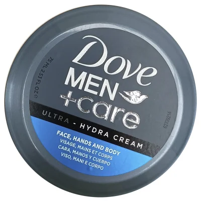 Dove cream 75 ml. Men hydra cream face, hands and body.