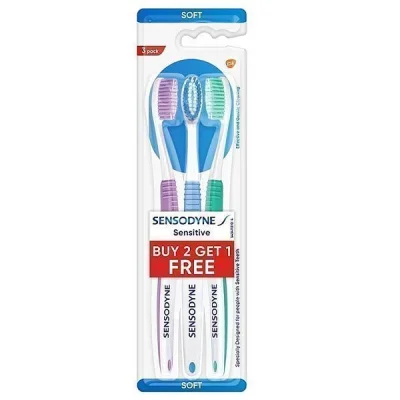 SENSODYNE TOOTHBRUSH SENSITIVE 3pcs