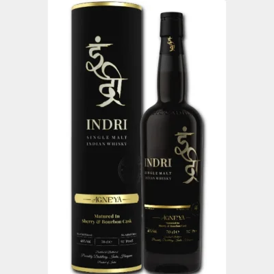 Indri Agneya Single Malt + 46 % GB 70cl