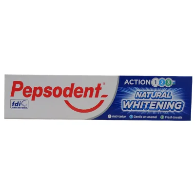Pepsodent toothpaste 75 ml. Natural whitening.