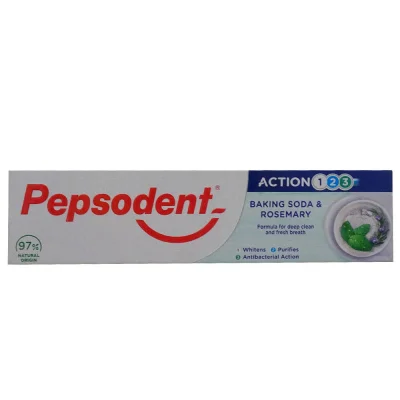 Pepsodent toothpaste 75 ml. Baking soda & rosemary.