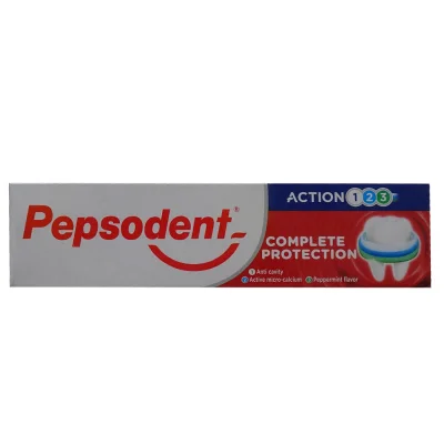 Pepsodent toothpaste 75 ml. 123 Complete protection.