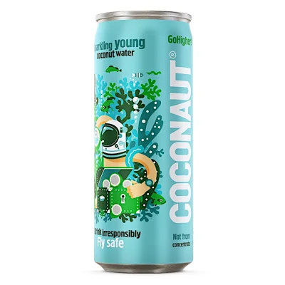 Pure Young Coconut Sparkling Water 320ml
