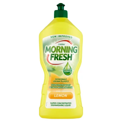 MORNING DISHWASHING LIQUID 900ML LEMON 9698