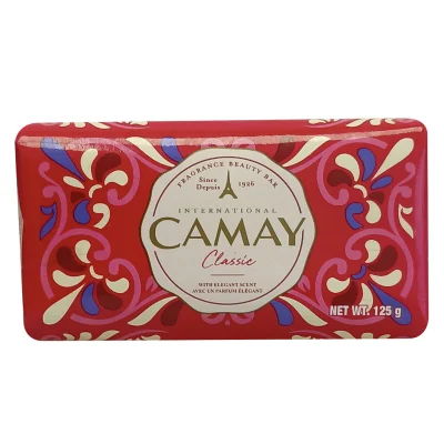 Camay bar soap 3X125 gr. Classic.