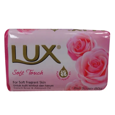 Lux bar soap 80 gr. Soft touch.