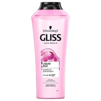 GLISS SHAMPOO 400ml LIQUID SILK