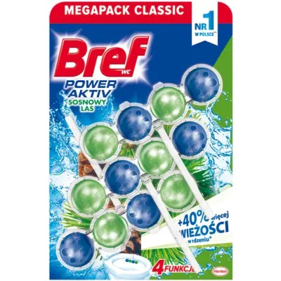 Bref Power Aktiv Ocean Toilet Block 3x50g