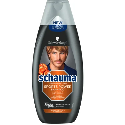 Schauma Men Sports Shampoo 400ml
