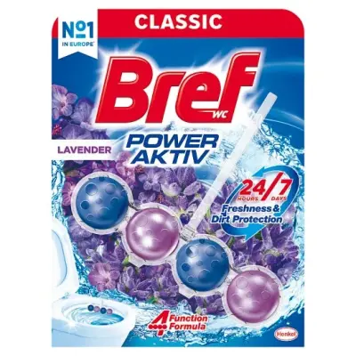 Bref WC Block Power Activ Lavender 50g