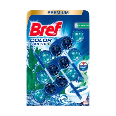 Bref WC Block Color Active Eucalyptus 3x50g